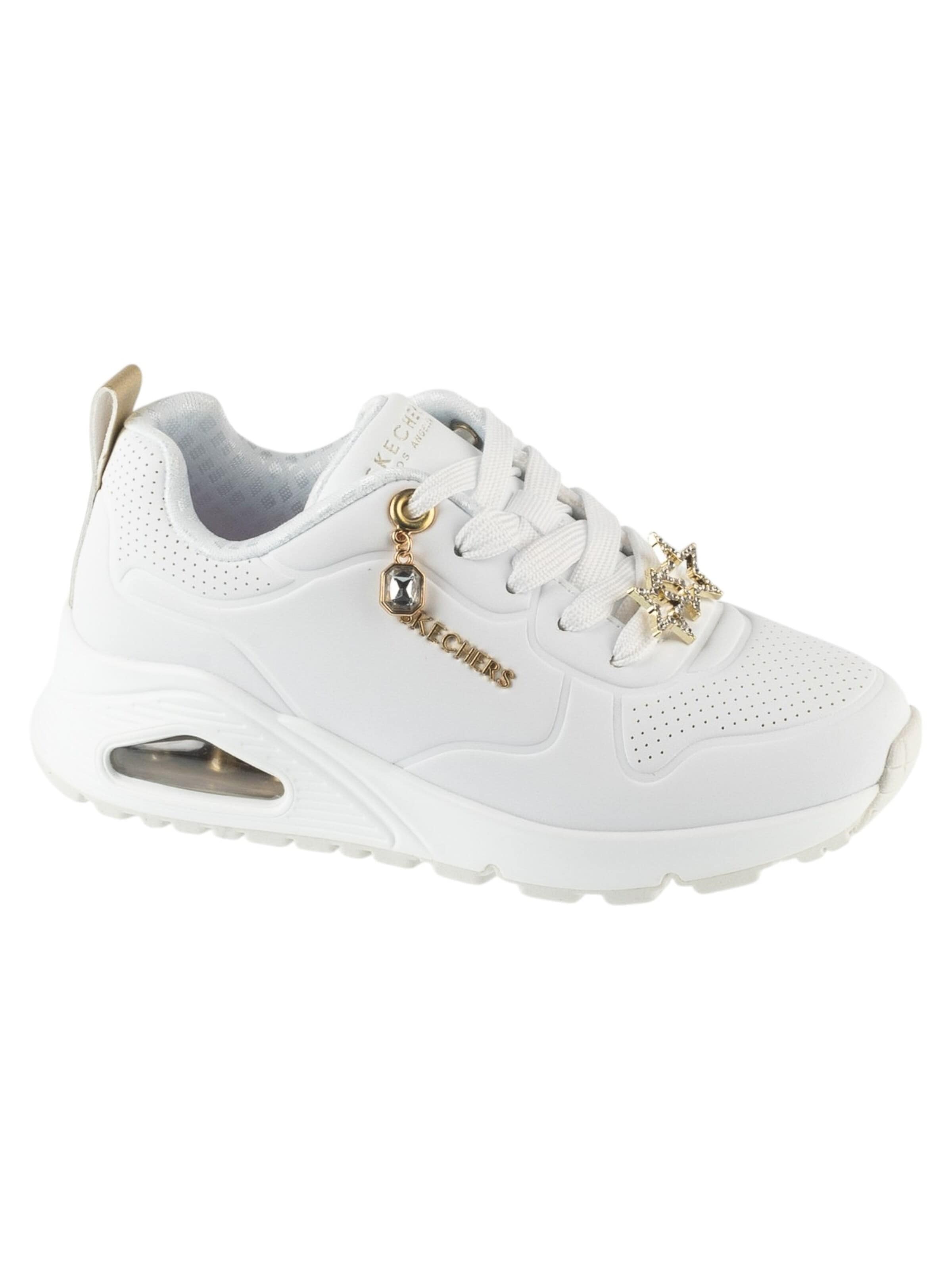 SKECHERS Trainers 'Uno Gen1 - Trendy Jewels' in 30 in White, Item view