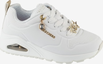 SKECHERS Trainers 'Uno Gen1 - Trendy Jewels' in White: front