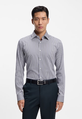 BOSS Comfort Fit Hemd 'Joe' in Blau: Vorderseite