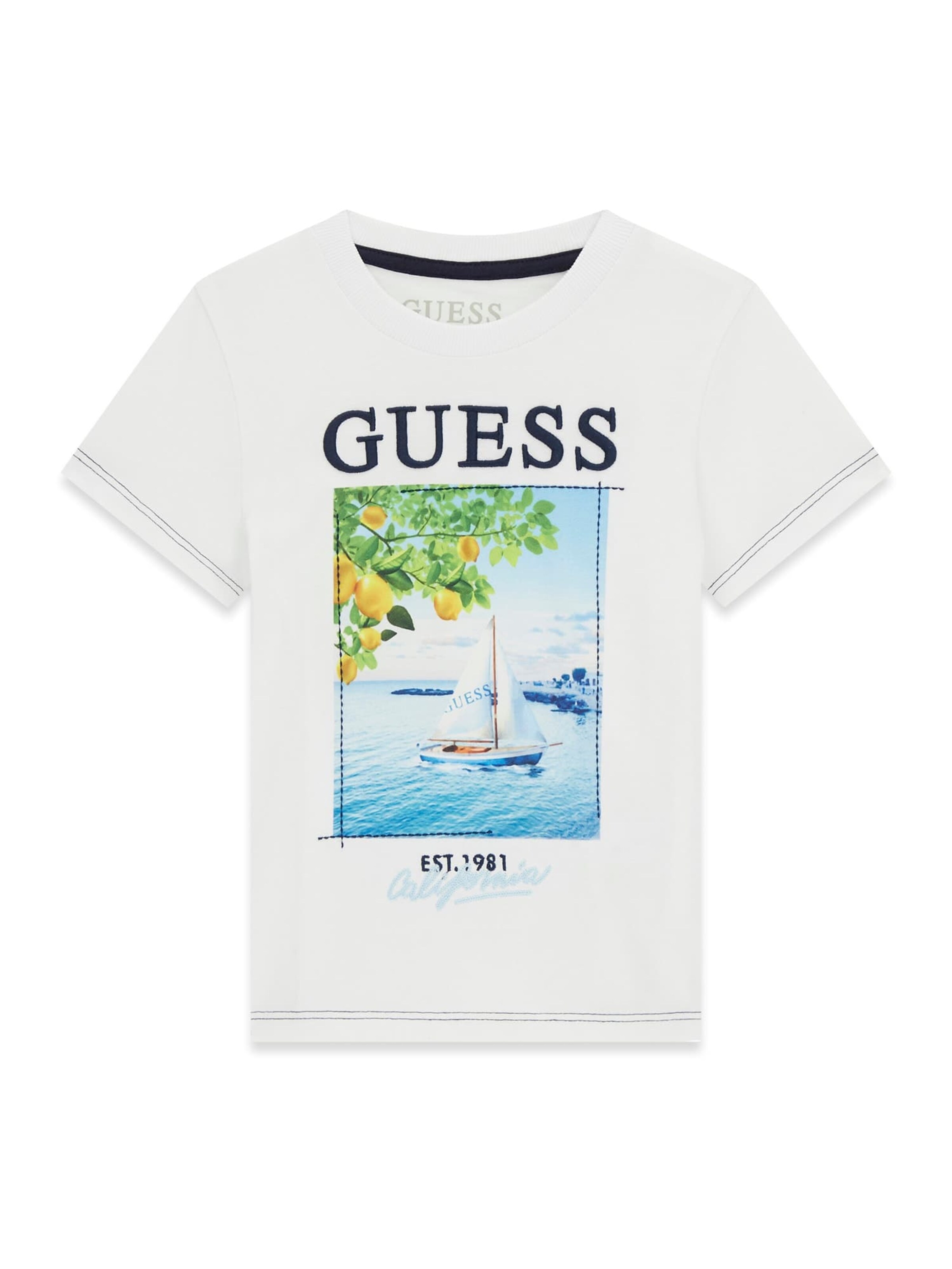 GUESS Shirt in White: front
