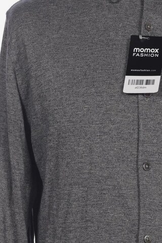 HempAge Button Up Shirt in XL in Grey