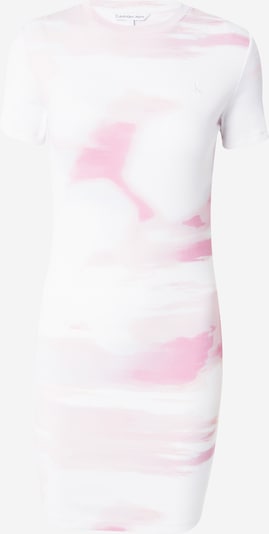 Calvin Klein Jeans Robe en pitaya / blanc, Vue avec produit