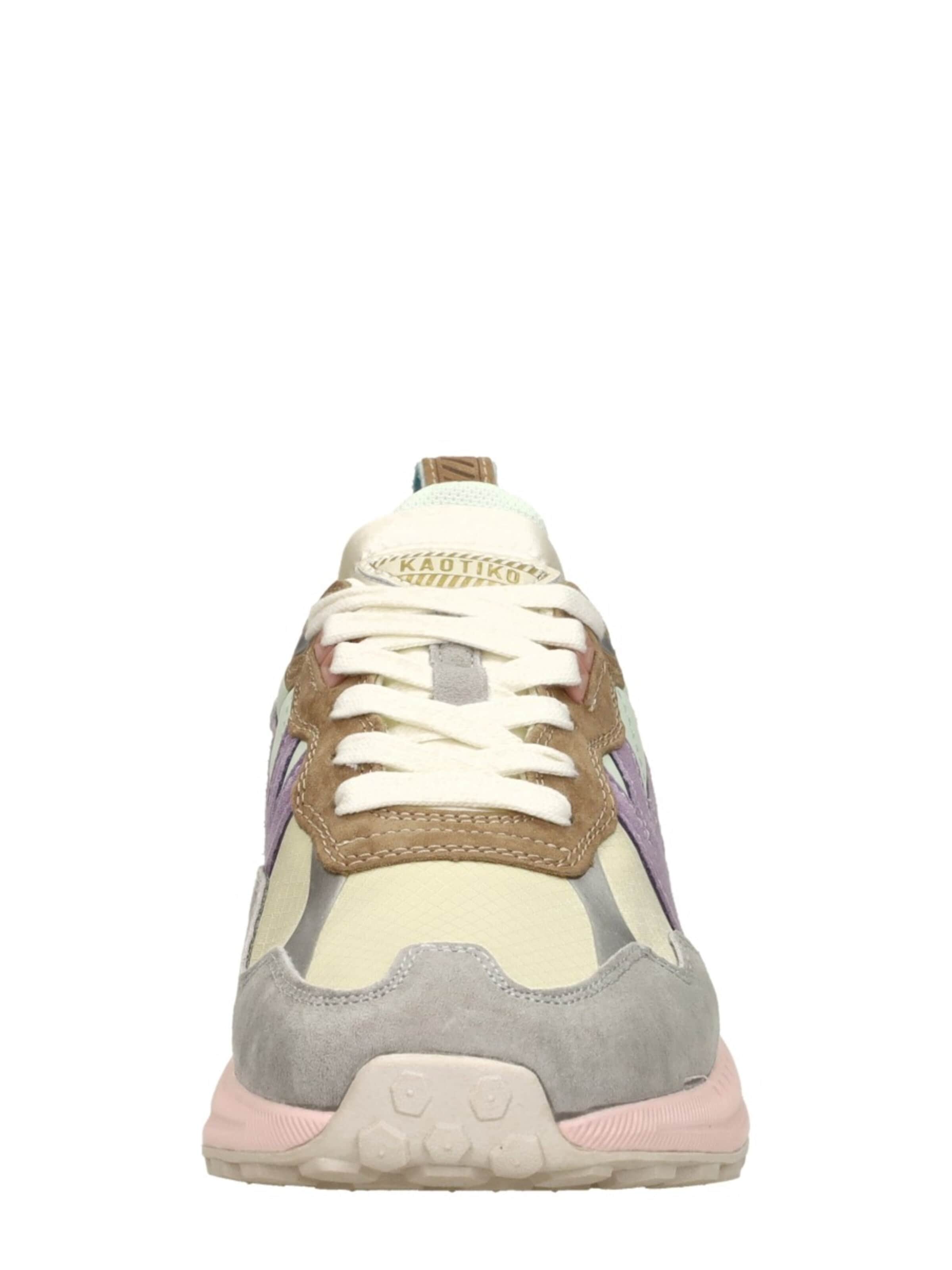 Kaotiko Sneakers laag 'Detroit' in Wit