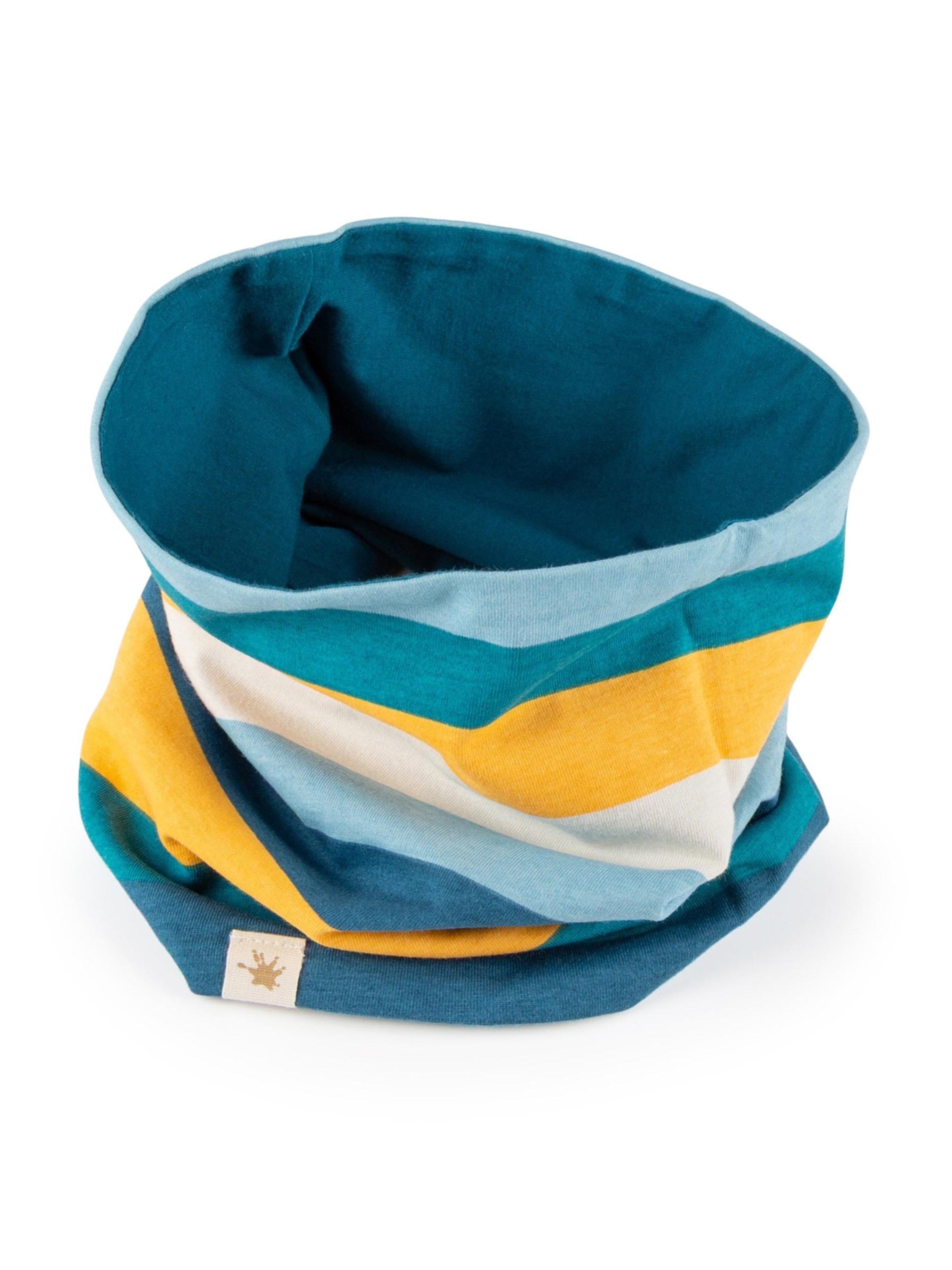 SIGIKID Scarf 'Loopschal Blue & Bright' in Mixed colors: front