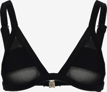 Hauts de bikini 'FIERCE' La Michaux en noir : devant