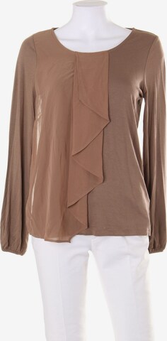 heine Top & Shirt in XS in Brown: front