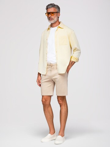 Ombre Slimfit Sporthose‌‌‌‌‌‌‌ in Beige
