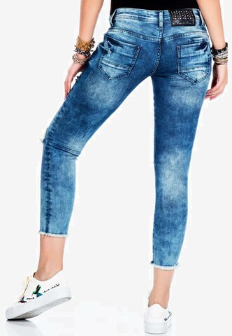 CIPO & BAXX Skinny Jeans in Blau
