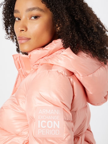 ARMANI EXCHANGE Between-season jacket 'Giacca Piumino' in Pink | ABOUT YOU