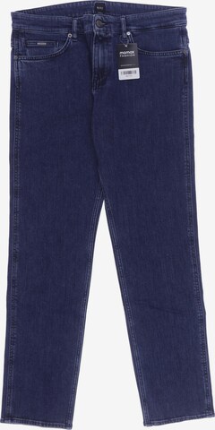 BOSS Black Jeans in 34 in Blue: front