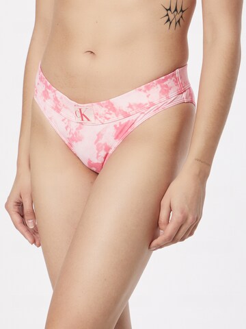 Calvin Klein Swimwear Bikiinipüksid, värv roosa: eest vaates