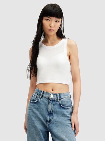 AllSaints Top 'RINA' – bílá: přední strana