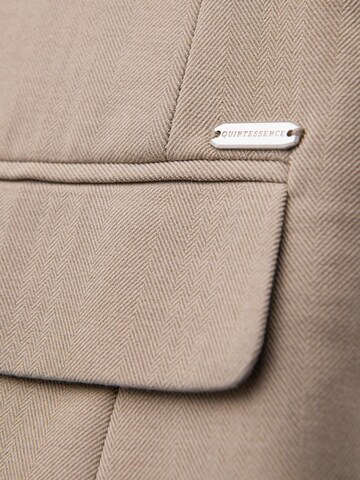 Ombre Regular fit Business blazer 'OM-BLZB-0135' in Beige