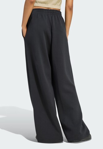 Wide Leg Pantalon de sport ADIDAS SPORTSWEAR en noir
