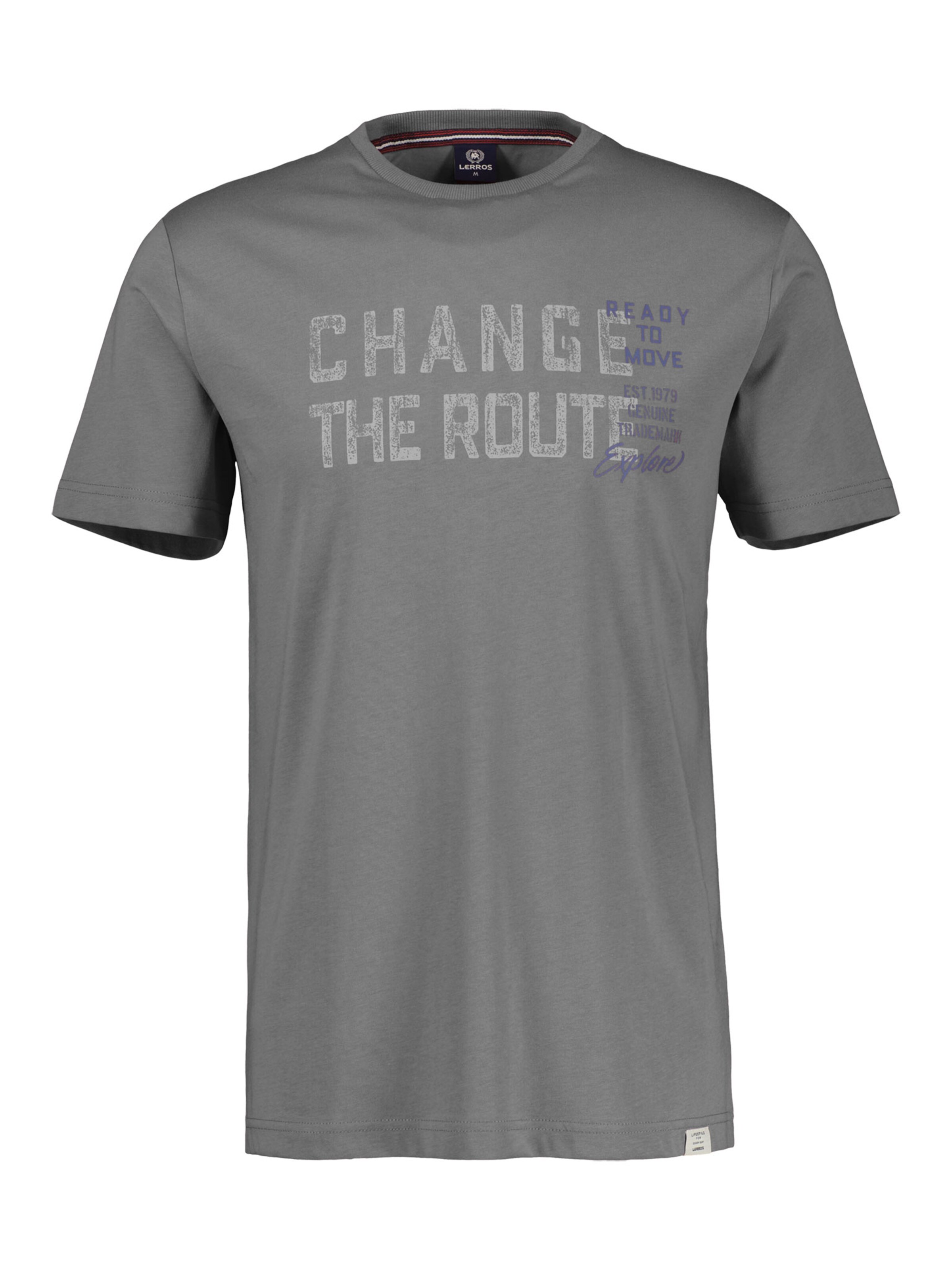 LERROS Shirt in Grey: front