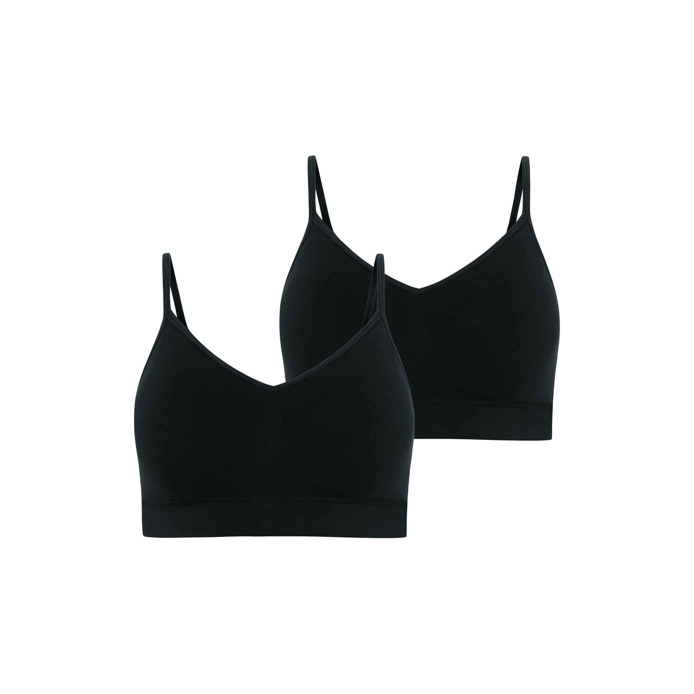 JOCKEY Bustier BH in Schwarz: Vorderseite
