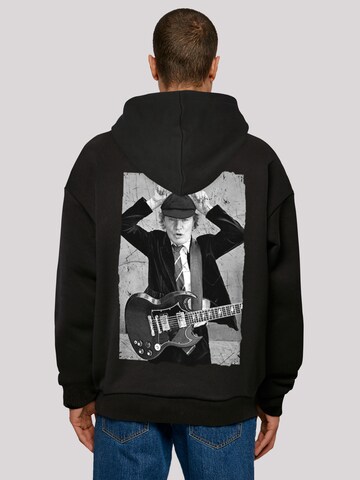 F4NT4STIC Sweatshirt 'ACDC' in Schwarz: Vorderseite