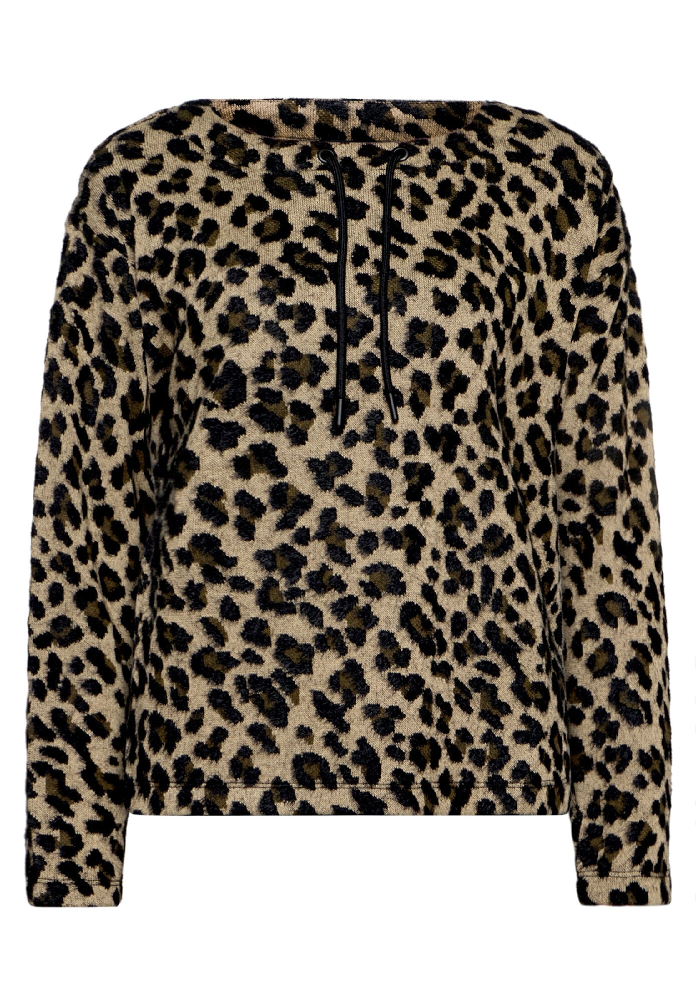 Betty Barclay Sweatshirt mit Kordelzug in Braun: Vorderseite