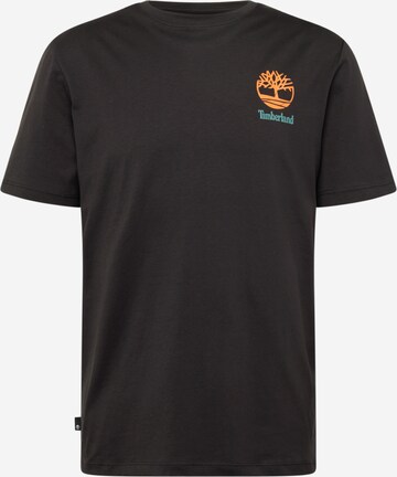 TIMBERLAND - Camiseta en negro: frente