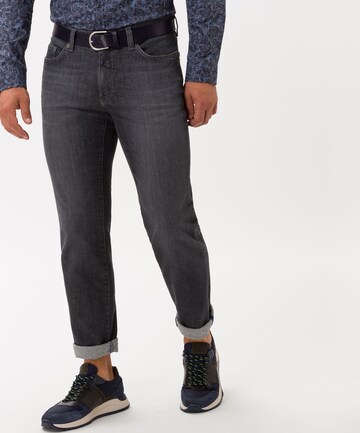 BRAX Slimfit Jeans 'Cadiz' in Grijs: voorkant