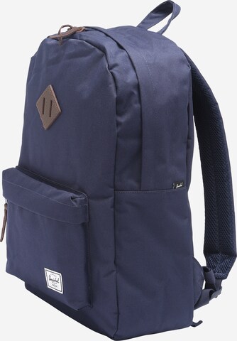 Herschel - Mochila 'Heritage' en azul: frente