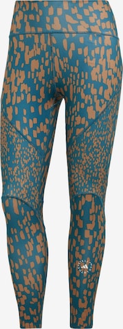 ADIDAS BY STELLA MCCARTNEY Skinny Sporthose  'TruePurpose Optime' in Blau: predná strana