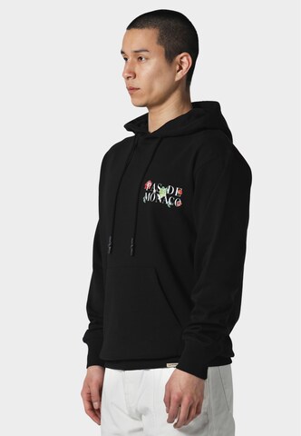 Sweat-shirt 'FLORALE' Pas De Monaco en noir