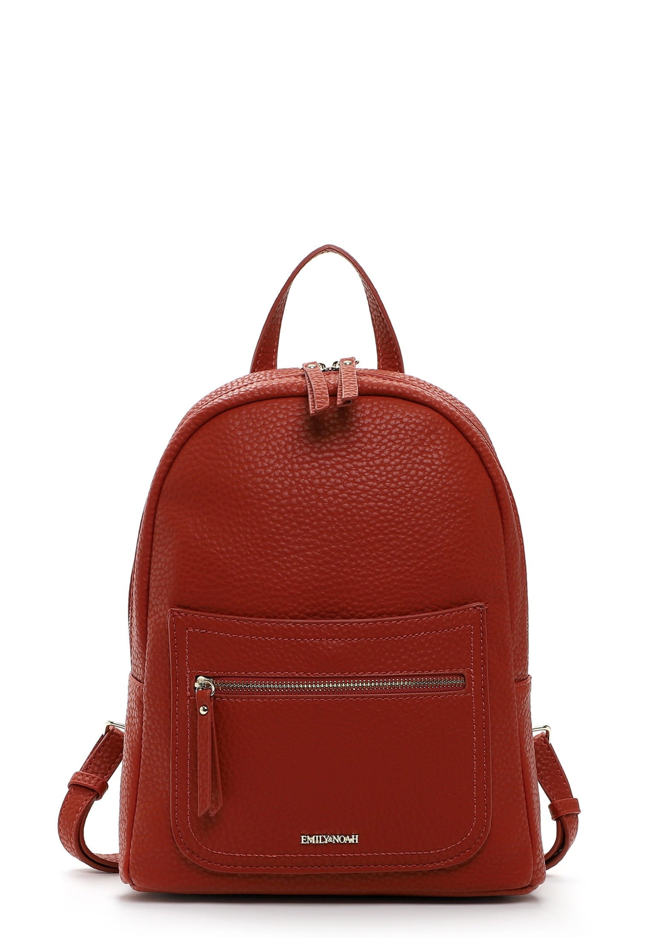 Emily & Noah Rygsæk 'Heidi' i rød: forside