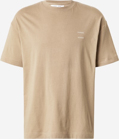 Samsøe Samsøe Koszulka 'JOEL' w kolorze szaro-beżowy / offwhitem, Podgląd produktu