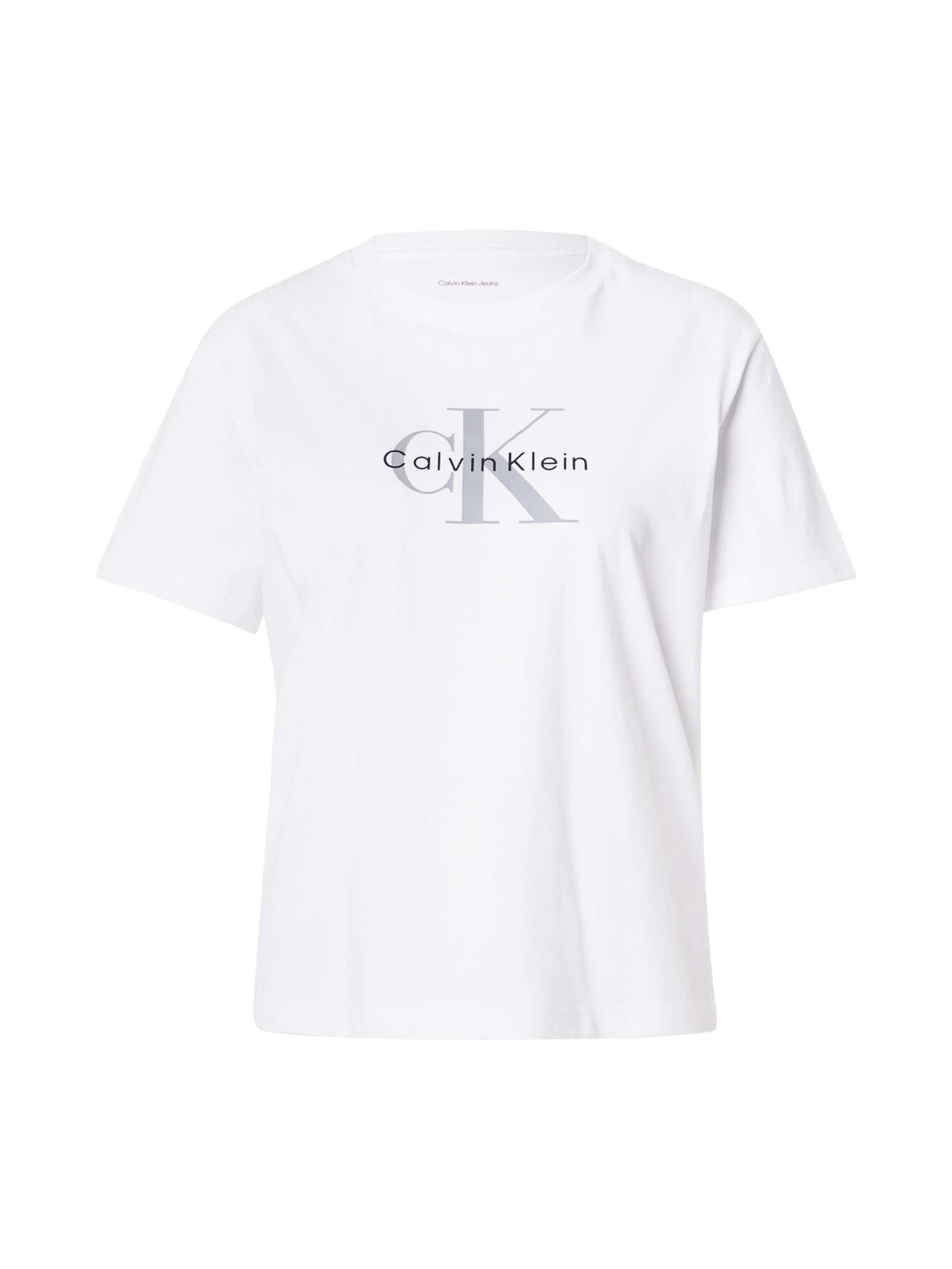 Tricou 'HERO CLASSIC' de la Calvin Klein Jeans pe alb: față