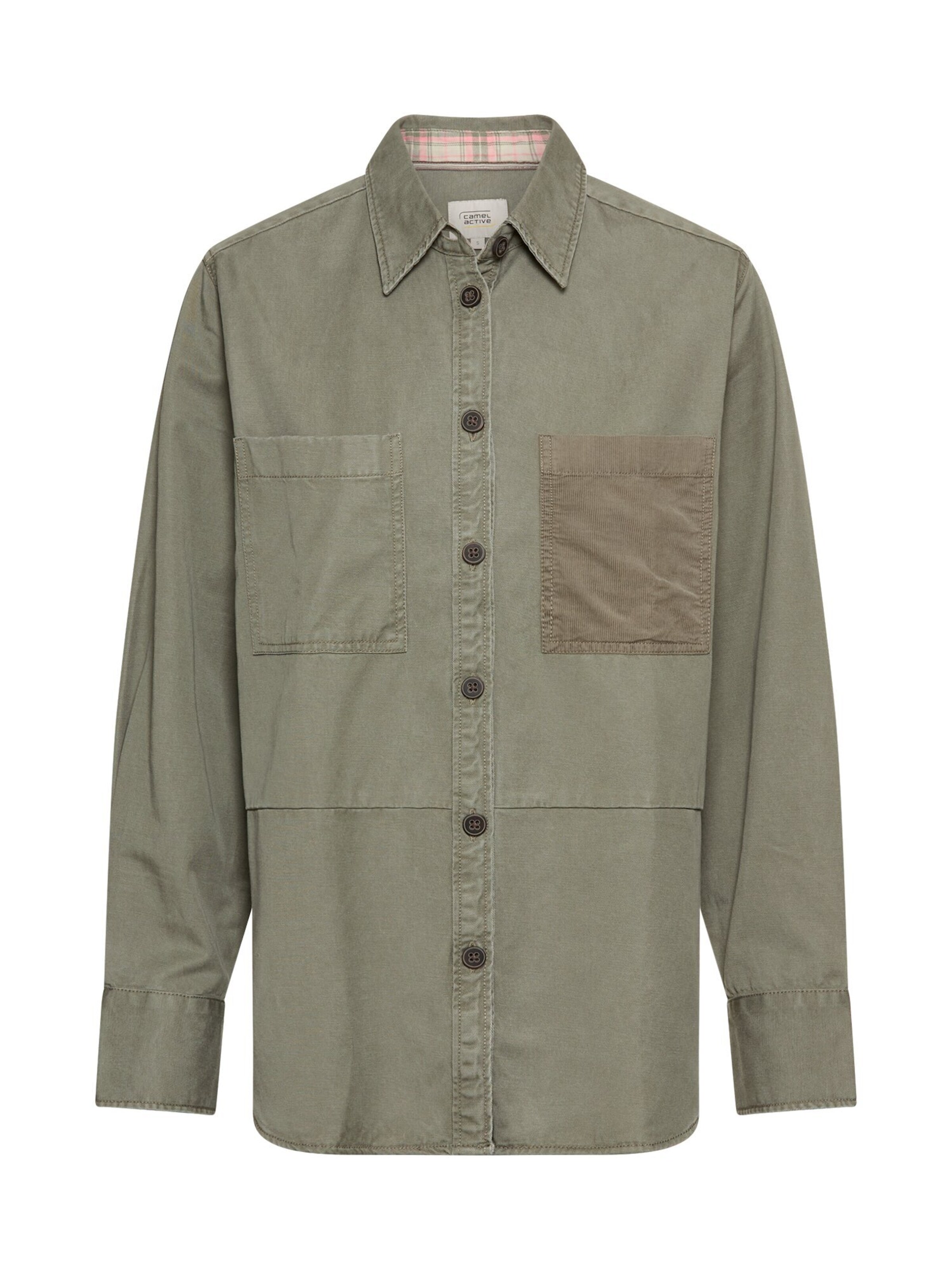 CAMEL ACTIVE Blouse in Green: front