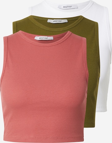 ABOUT YOU - Top 'Dinah' en verde: frente