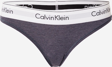 Calvin Klein Underwear - Braga en negro: frente