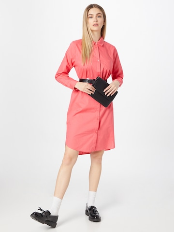 SAINT TROPEZ Shirt Dress 'Louise' in Orange