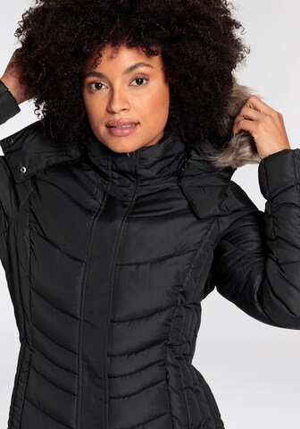 ICEPEAK Outdoormantel 'Paiva' in Schwarz