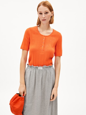 ARMEDANGELS Shirt in Orange: front