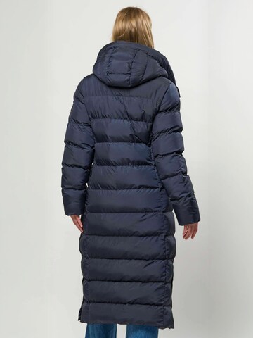 U.S. POLO ASSN. Wintermantel 'UWLisa' in Blau: Rückseite