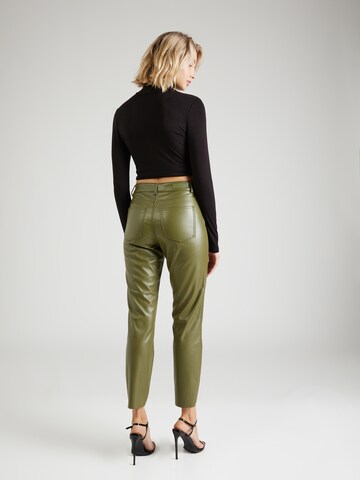 ONLY Slim fit Trousers 'EMILY' in Green