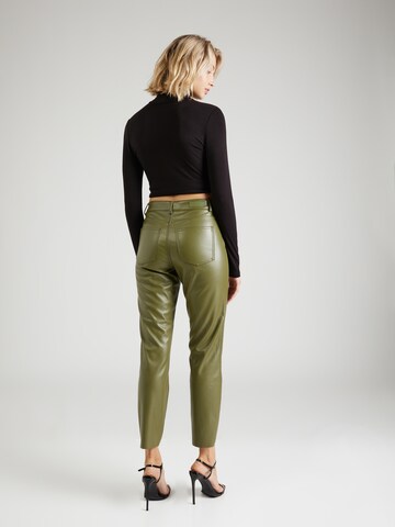 ONLY - Slimfit Calças 'EMILY' em verde