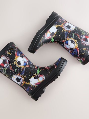 melns Next Gumijas zābaki