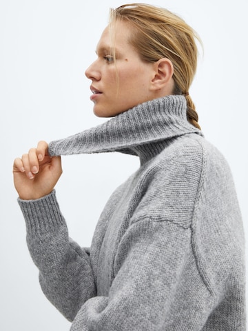MANGO Sweater 'Amanda' in Grey