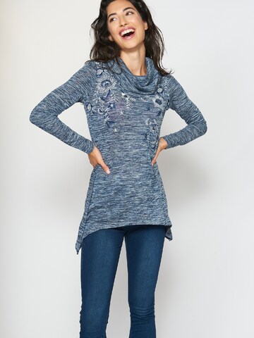 KOROSHI Shirt in Blauw