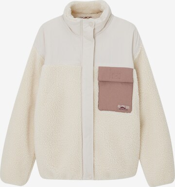 Pull&Bear Between-Season Jacket in Beige: front