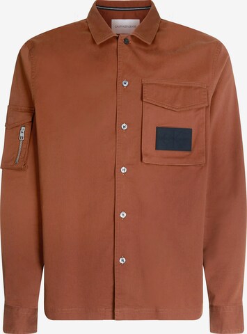 Calvin Klein Jeans Between-Season Jacket in Brown: front