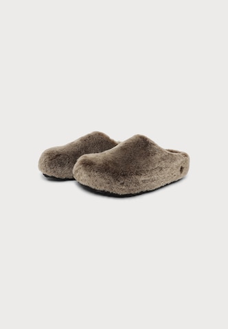 BIRKENSTOCK Muiltjes 'Amsterdam' in Bruin