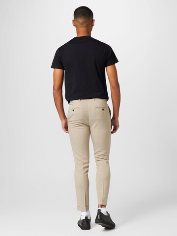 BURTON MENSWEAR LONDON - Skinny Calças chino em bege