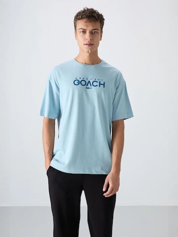 Tommy Life Shirt in Blue: front