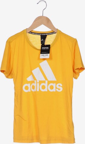 ADIDAS PERFORMANCE T-Shirt XS in Gelb: predná strana