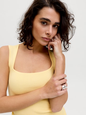 JJXX Sticktop 'JXPosie' i gul