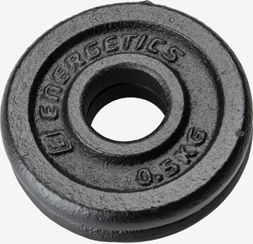 ENERGETICS Weight Plate in Black: front